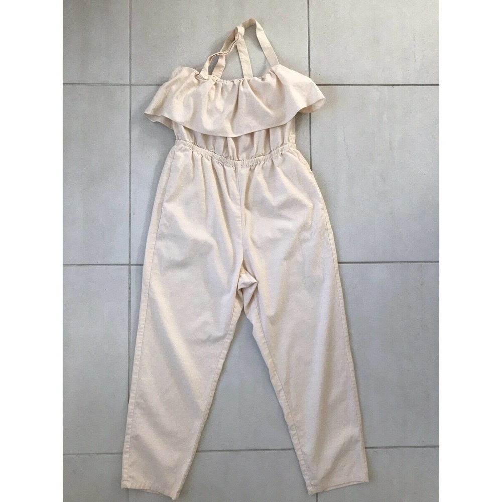 Madewell Apron Crop Jumpsuit